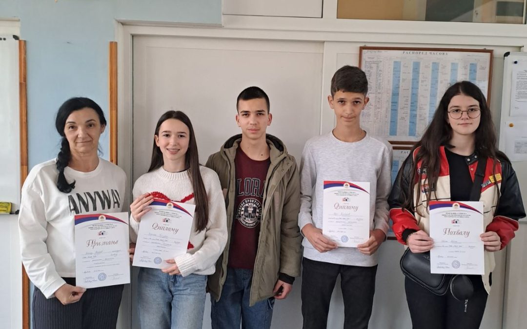 Велики успјех наших ученика